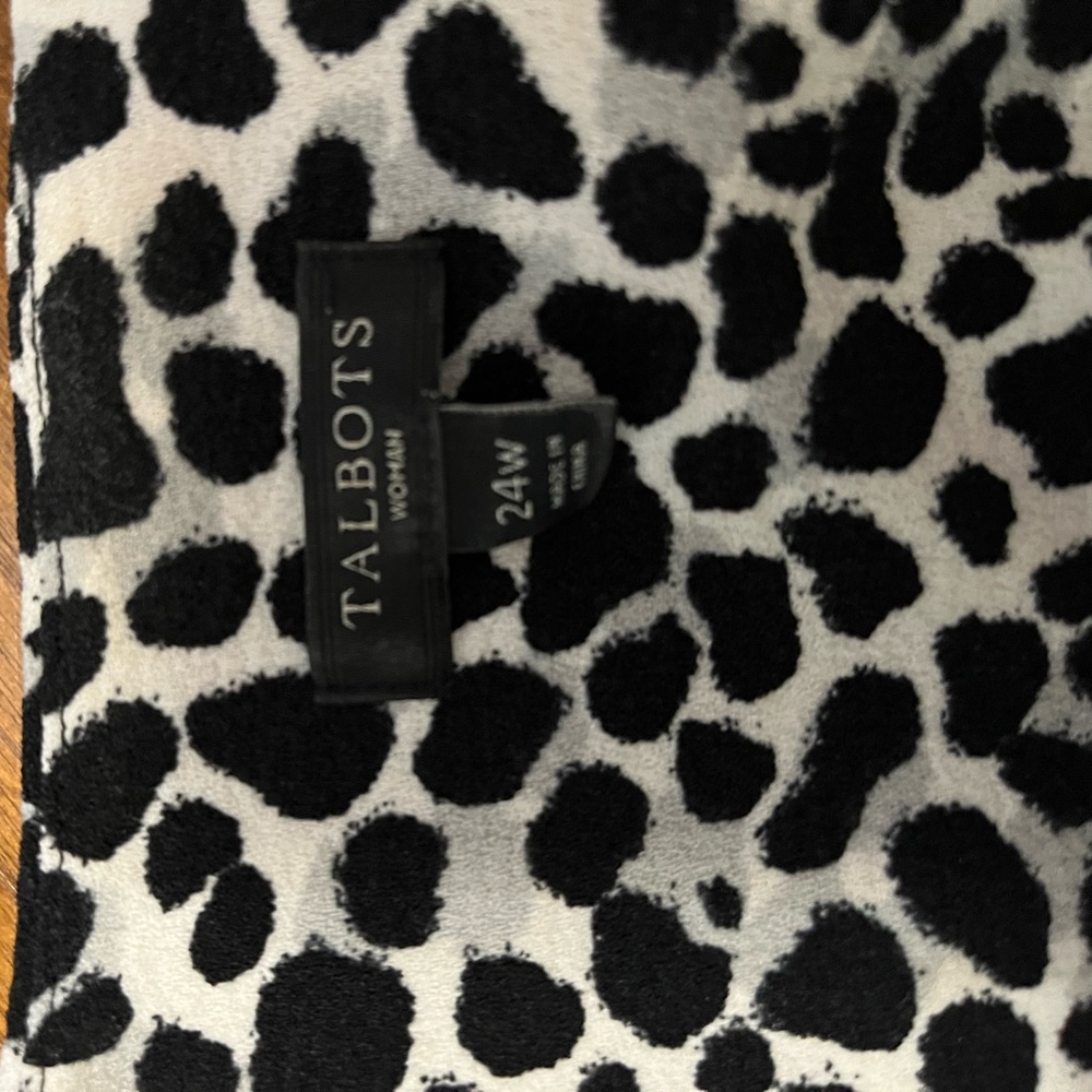 Talbot’s lined dress 24w